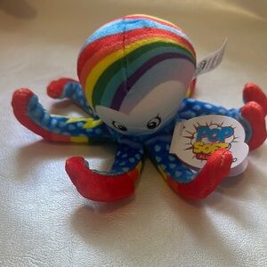 Rainbow Octopus Plush Toy